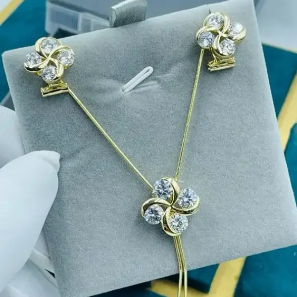 Hight Quality zirconia Necklace set