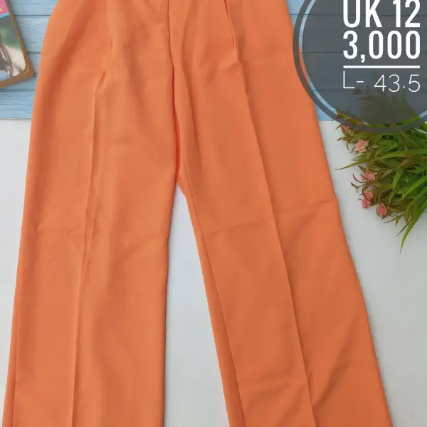 Wide-Leg Pant Trouser