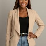 Chic Beige Blazer