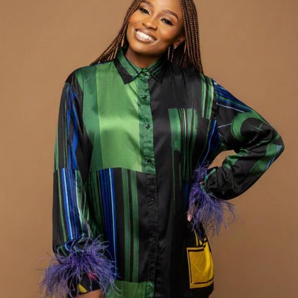 Emerald Statement Shirt