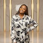 Abstract Print Button-Down Shirt